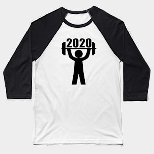 Lifting 2020 Funny Quarantine Workout Baseball T-Shirt